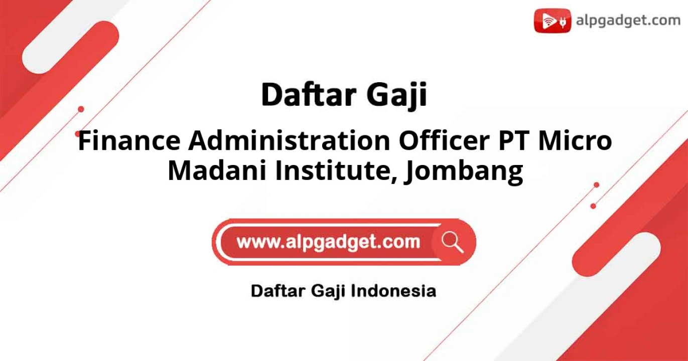 Lowongan Kerja Finance Administration Officer PT Micro Madani Institute di Jombang