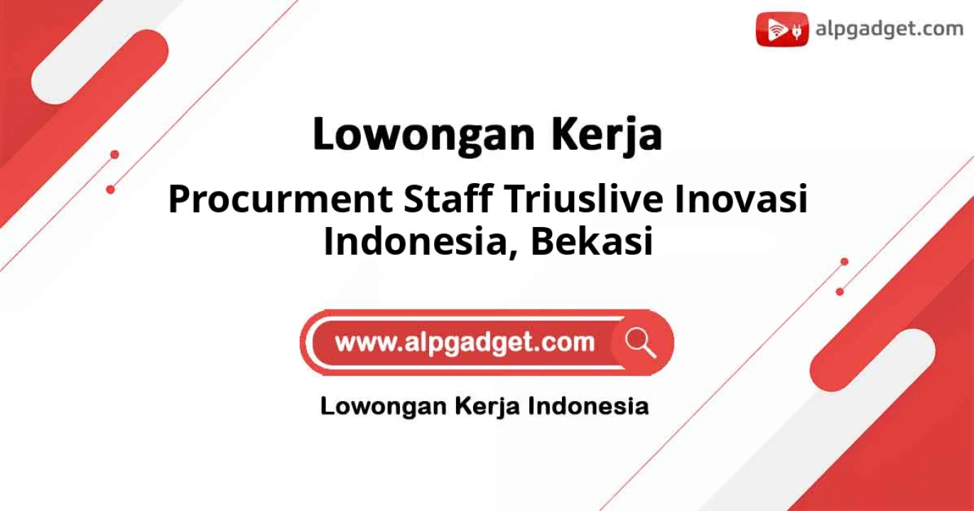 Lowongan Kerja Staff Procurement Inovasi Indonesia Bekasi