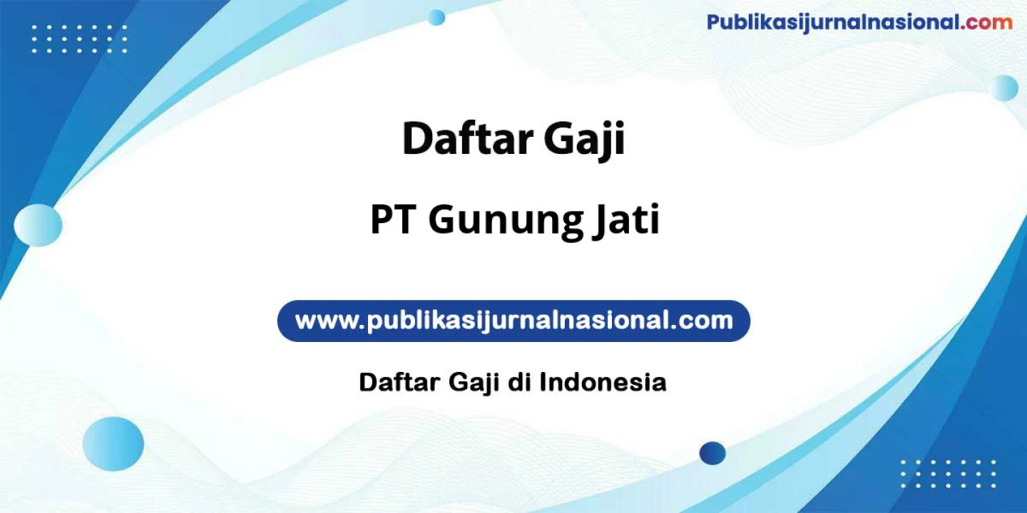 Bocoran Gaji PT Gunung Jati: 7-12 Juta Tim Solid Karir Cerah