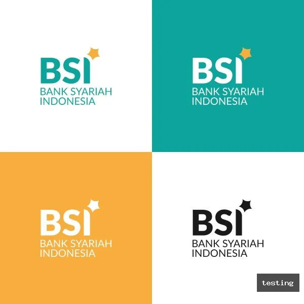 Teller Bank BSI layani nasabah